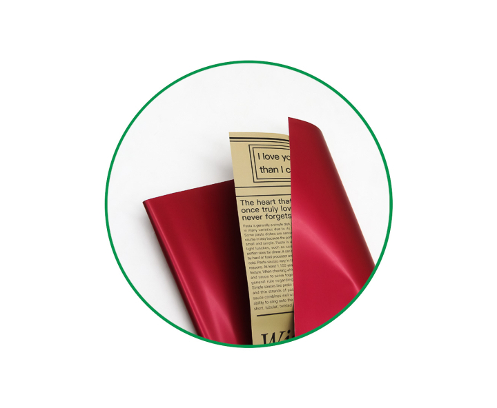 PAPEL COREANO DOBLE CARA 20P (58CM) ROJO