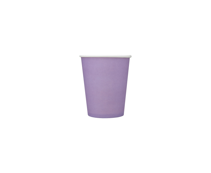 VASOS PAPEL 10P (200ML) PURPURA
