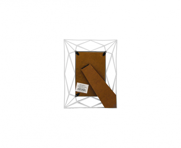 PORTA RETRATO PLASTICO CUADRADO (18X23X2) BLANCO