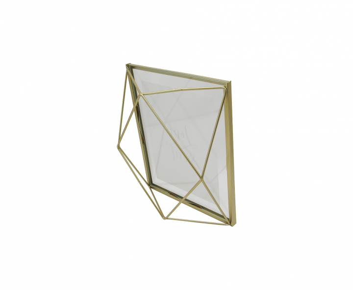 PORTA RETRATO METAL/VIDRIO (20X25X7CM) DORADO