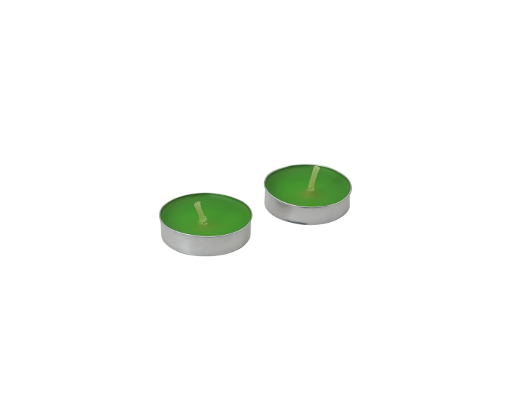VELAS AROMATIZADAS 10P (3.5CM) MANZANA VERDE