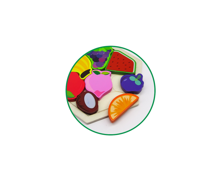 JUGUETE MADERA DIDACTICO FRUTAS (14X1X16CM)