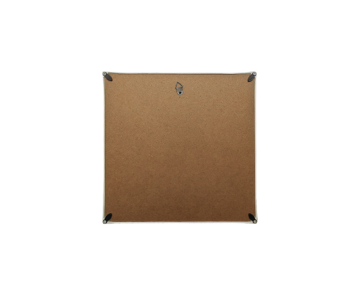 PORTA RETRATO CUADRADO NUVE (25X25X2) BLANCO
