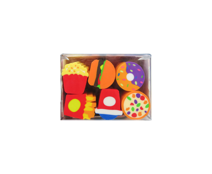 BORRADOR CORTABLE COMIDA RAPIDA 6P