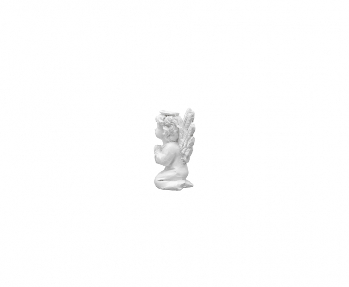 DECOR RESINA ANGEL (3X4CM) BLANCO