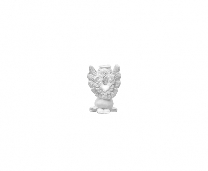 DECOR RESINA ANGEL (3X4CM) BLANCO