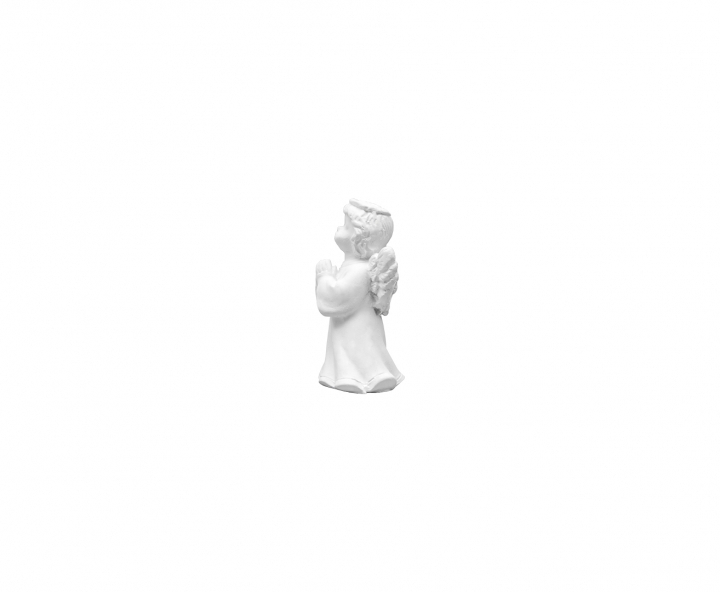 DECOR RESINA ANGEL (3.5X5CM) BLANCO