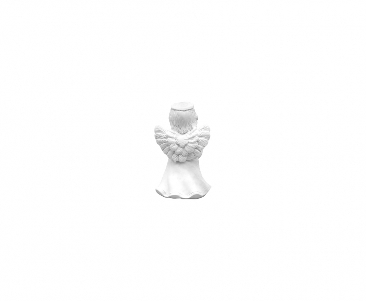 DECOR RESINA ANGEL (3.5X5CM) BLANCO