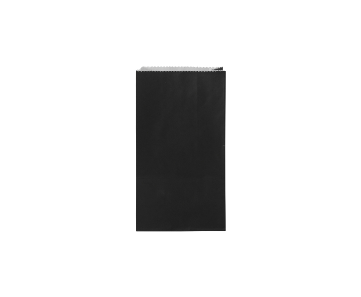 BOLSA PAPEL 10P (13X24X8) NEGRO