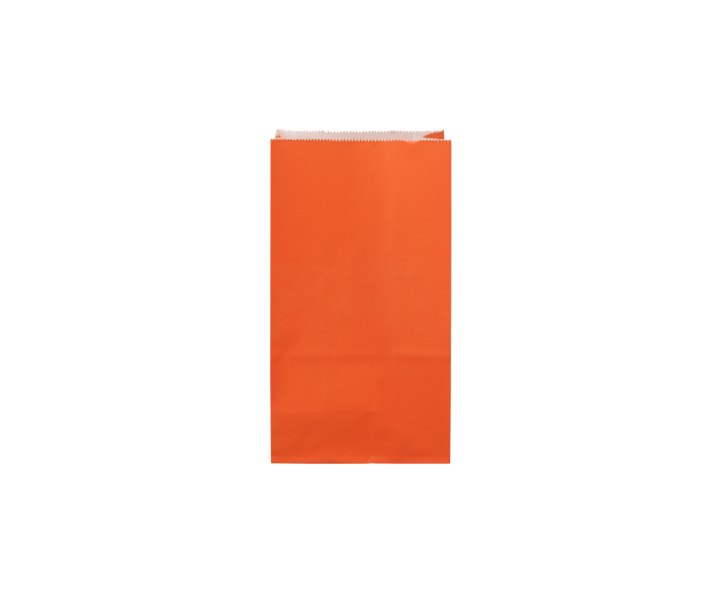 BOLSA PAPEL 10P (13X24X8) NARANJA