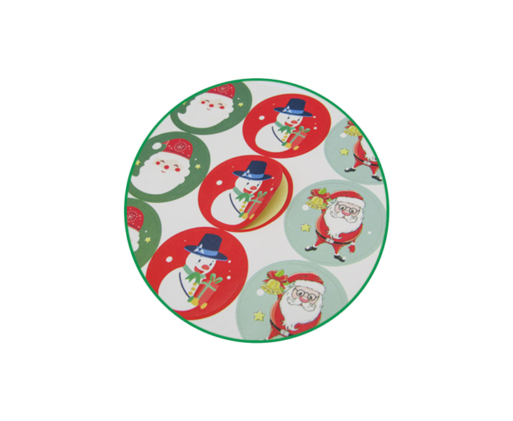 BOLSA PAPEL HOMBRE NIEVE 12P (13X24X8) ROJO