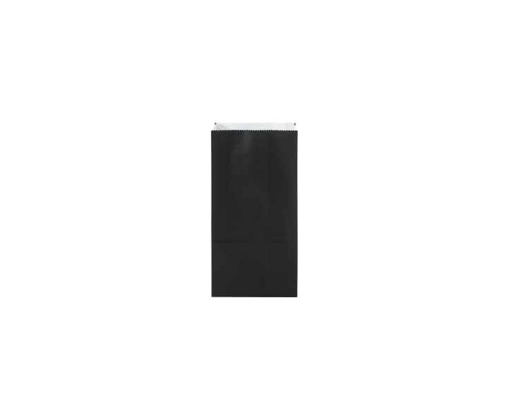 BOLSA PAPEL 24P (9X18X6) NEGRO