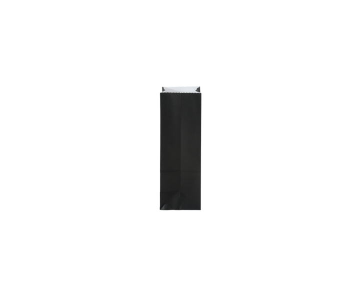 BOLSA PAPEL 24P (9X18X6) NEGRO
