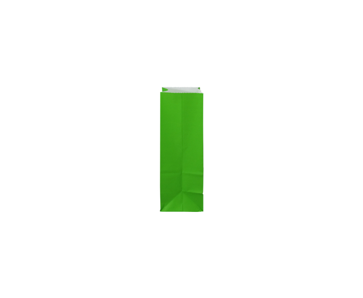 BOLSA PAPEL 24P (9X18X6) VERDE