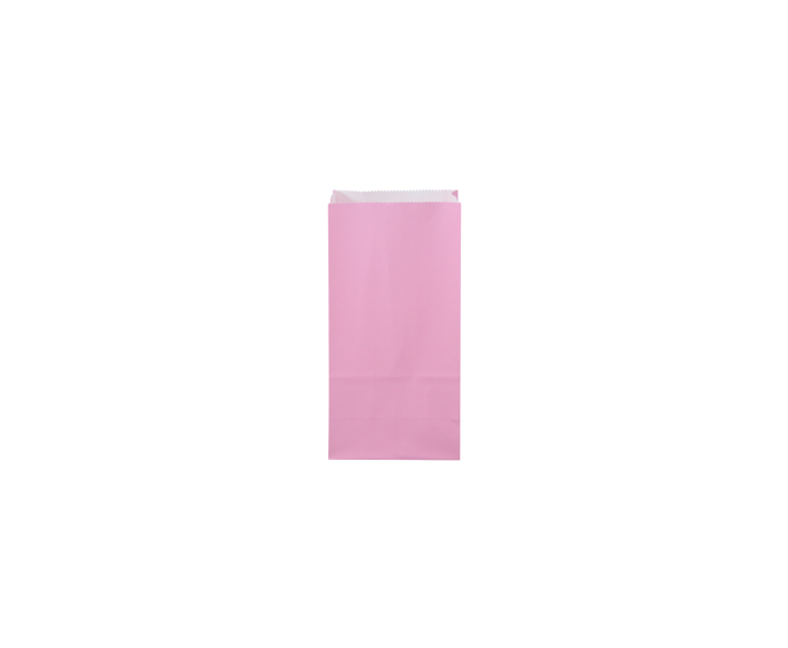 BOLSA PAPEL 24P (9X18X6) ROSADO