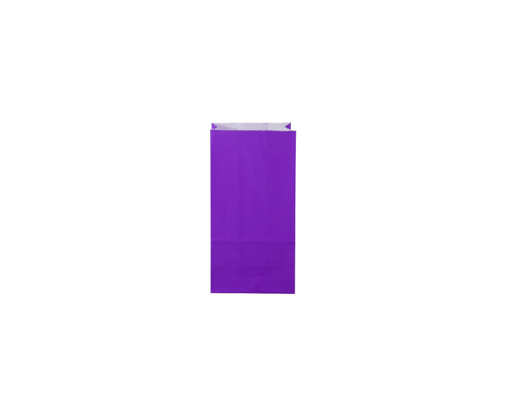 BOLSA PAPEL 24P (9X18X6) PURPURA