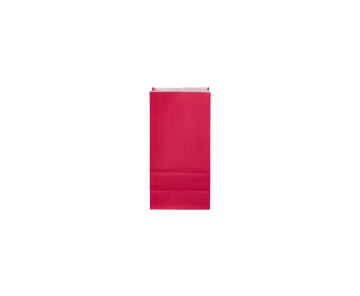 BOLSA PAPEL 24P (9X18X6) ROJO