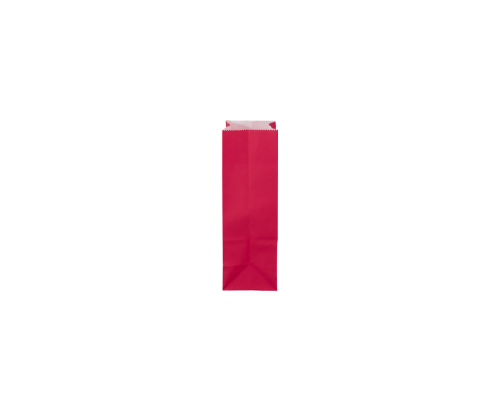 BOLSA PAPEL 24P (9X18X6) ROJO