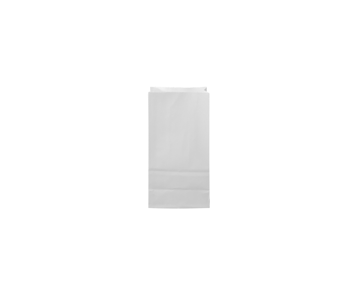 BOLSA PAPEL 24P (9X18X6) BLANCO