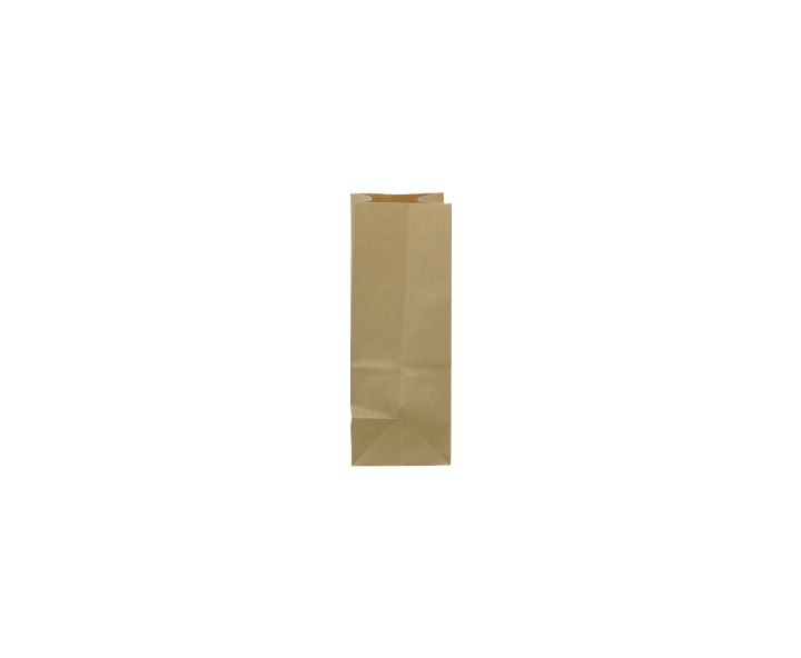 BOLSA PAPEL C/ VISOR 24P (9X15X6) NATURAL
