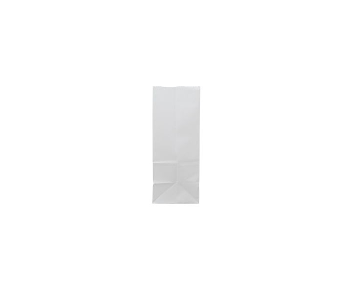 BOLSA PAPEL C/ VISOR 24P (9X15X6) BLANCO