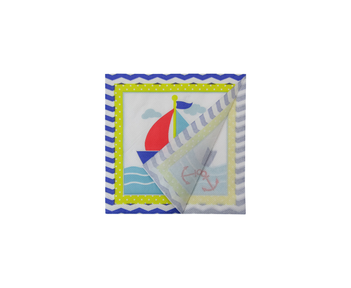SERVILLETAS YATE 20P (17CM) AZUL