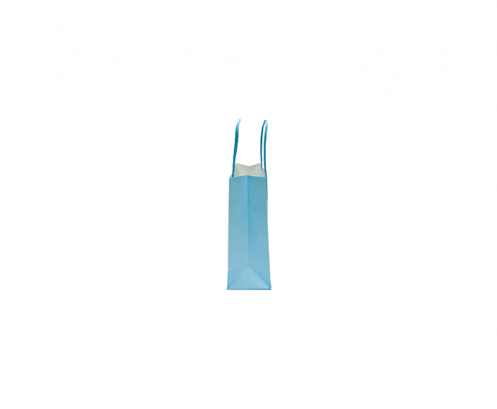 BOLSA DE PAPEL (21X15X8) CELESTE