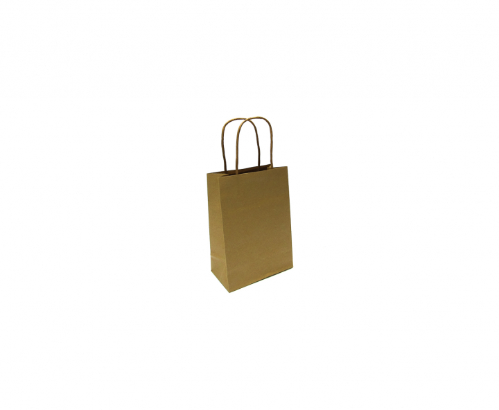 BOLSA DE PAPEL (21X15X8) NATURAL