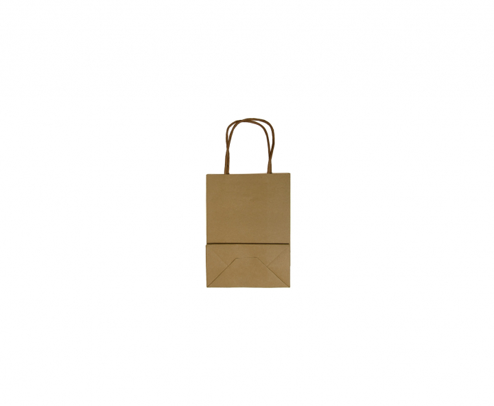 BOLSA DE PAPEL (21X15X8) NATURAL