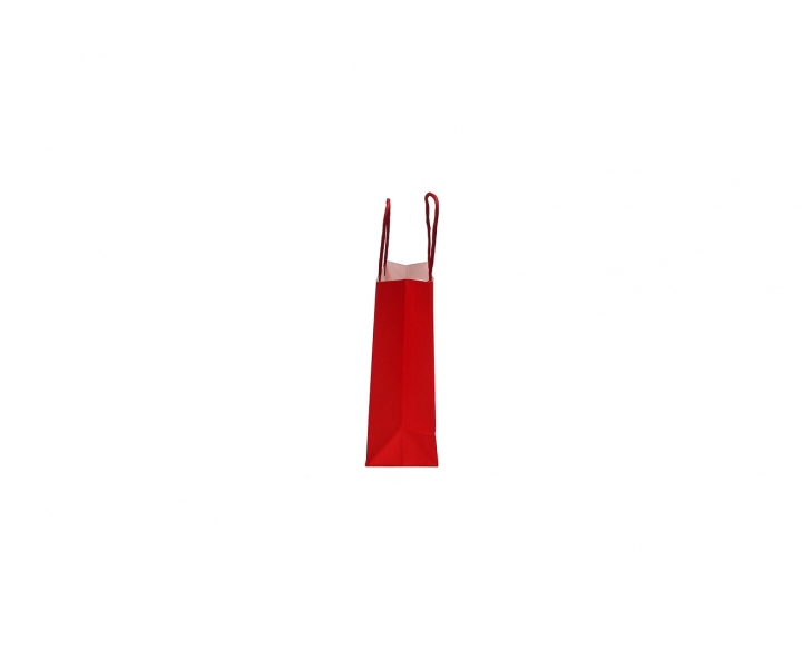 BOLSA DE PAPEL (21X15X8) ROJO