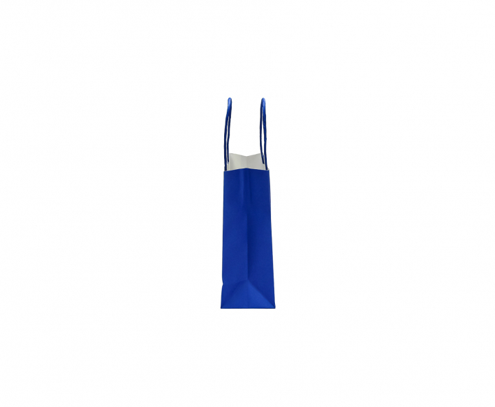 BOLSA DE PAPEL (27X21X11) AZUL