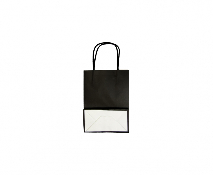 BOLSA DE PAPEL (27X21X11) NEGRO