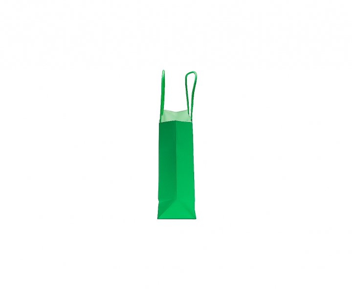 BOLSA DE PAPEL (27X21X11) VERDE LIMON