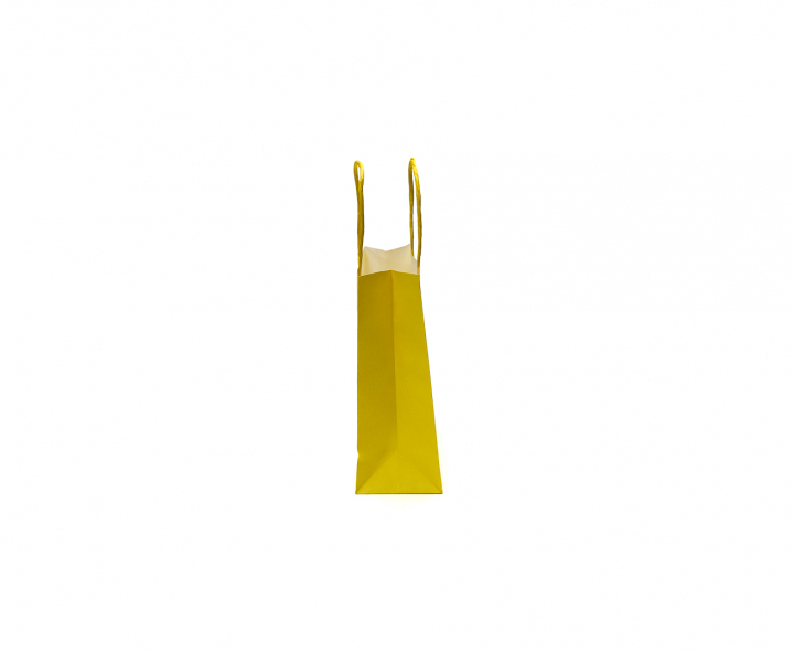 BOLSA DE PAPEL (27X21X11) AMARILLO