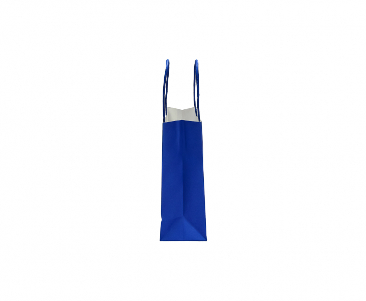 BOLSA DE PAPEL (32X25X12.5) AZUL