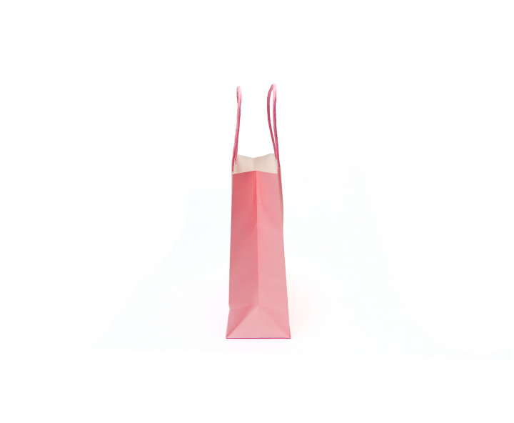 BOLSA DE PAPEL (32X25X12.5) ROSADO