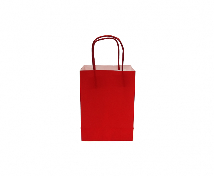 BOLSA DE PAPEL (32X25X12.5) ROJO