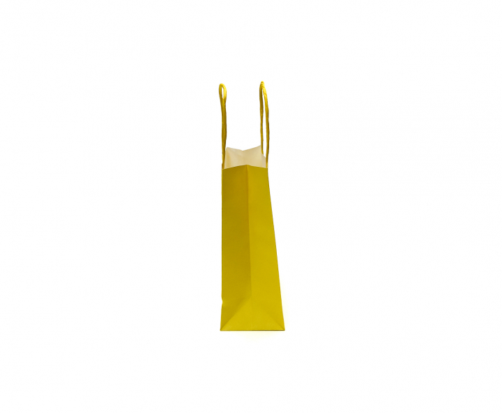 BOLSA DE PAPEL (32X25X12.5) AMARILLO