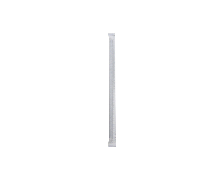 PAJITA PAPEL BIODEGRADABLE 50P (20CM) NEGRO