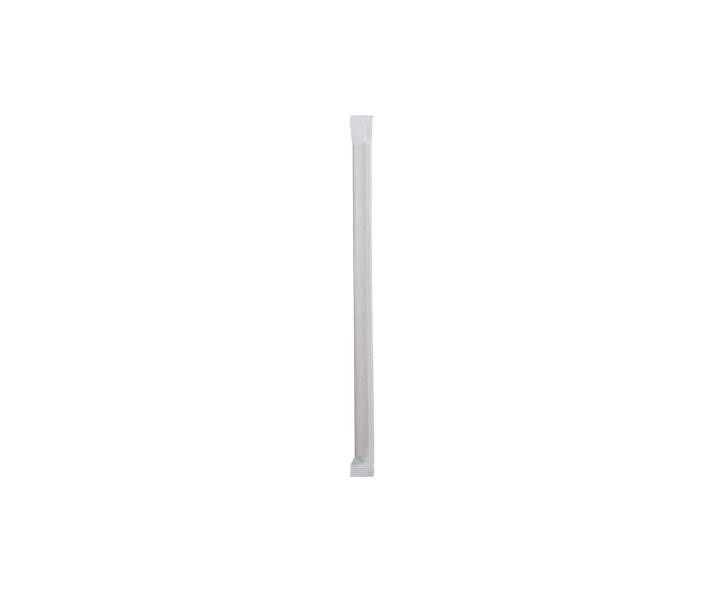 PAJITA PAPEL BIODEGRADABLE 50P (20CM) NATURAL